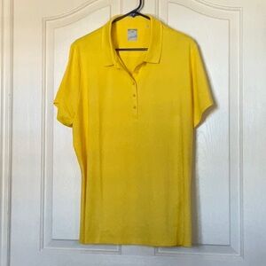 Callaway Women's Yellow Golf Polo